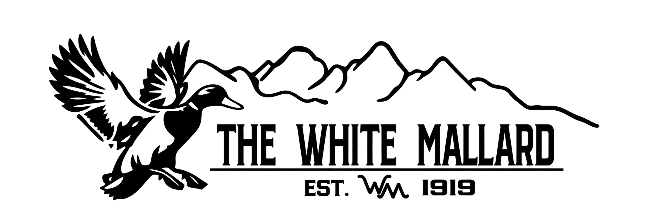 The White Mallard logo